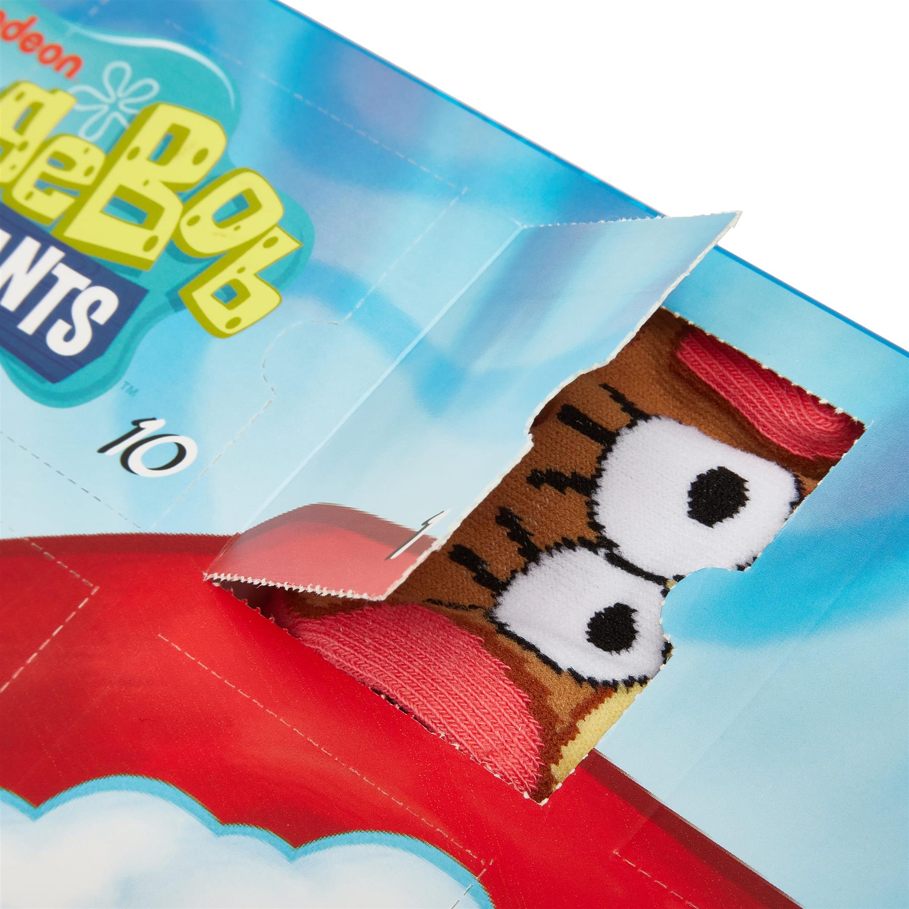 Spongebob 24-Day Sock Advent Calendar - 12 pairs