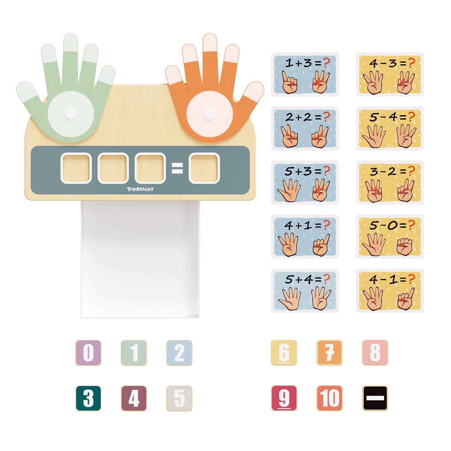 Topbright Wooden Finger Math