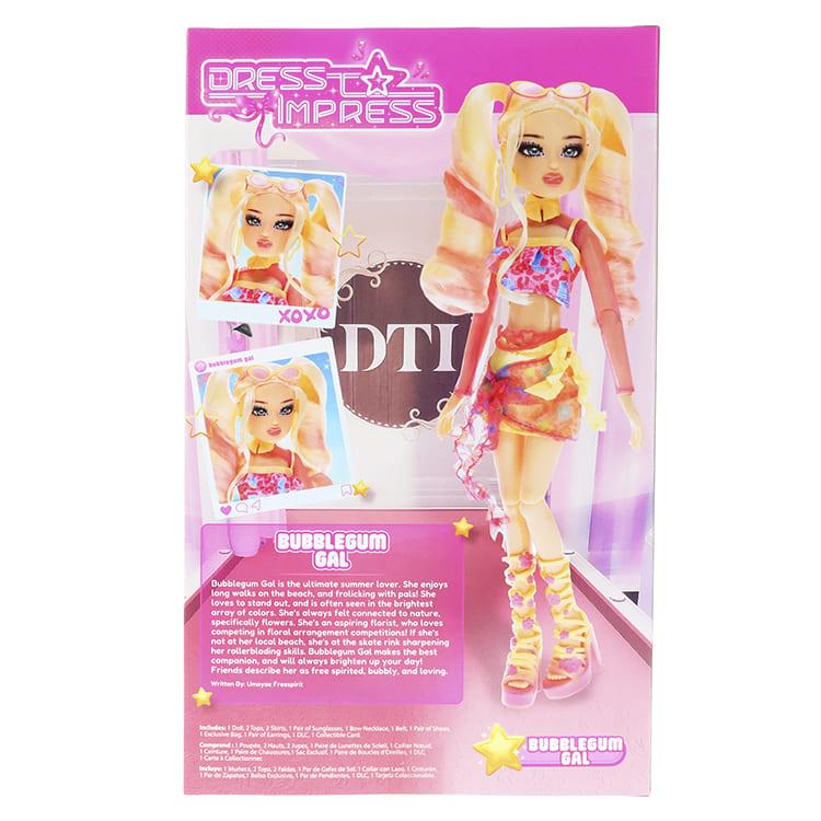 Dress To Impress Series 1 Fashion Doll - Bubblegum Gal