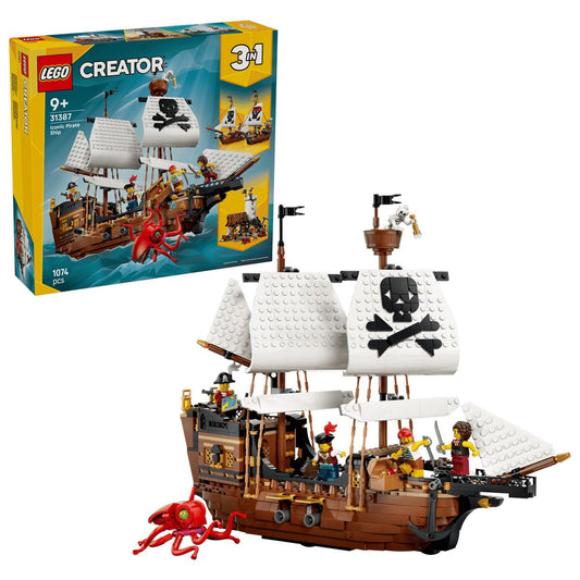 LEGO Creator Iconic Pirate Ship 31387