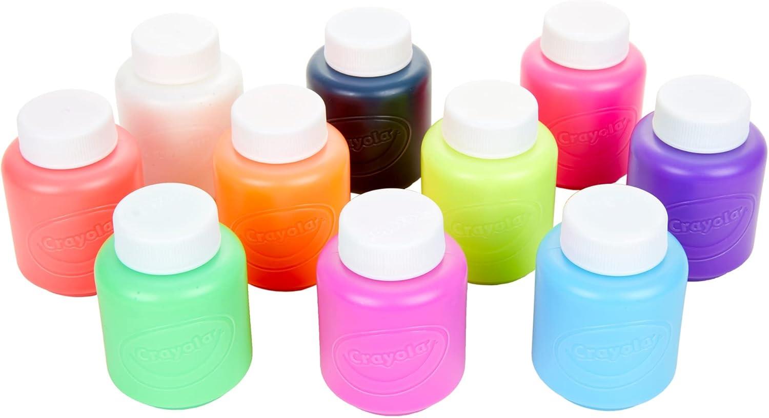 Crayola Neon Wash Paint 2oz 10 Pack