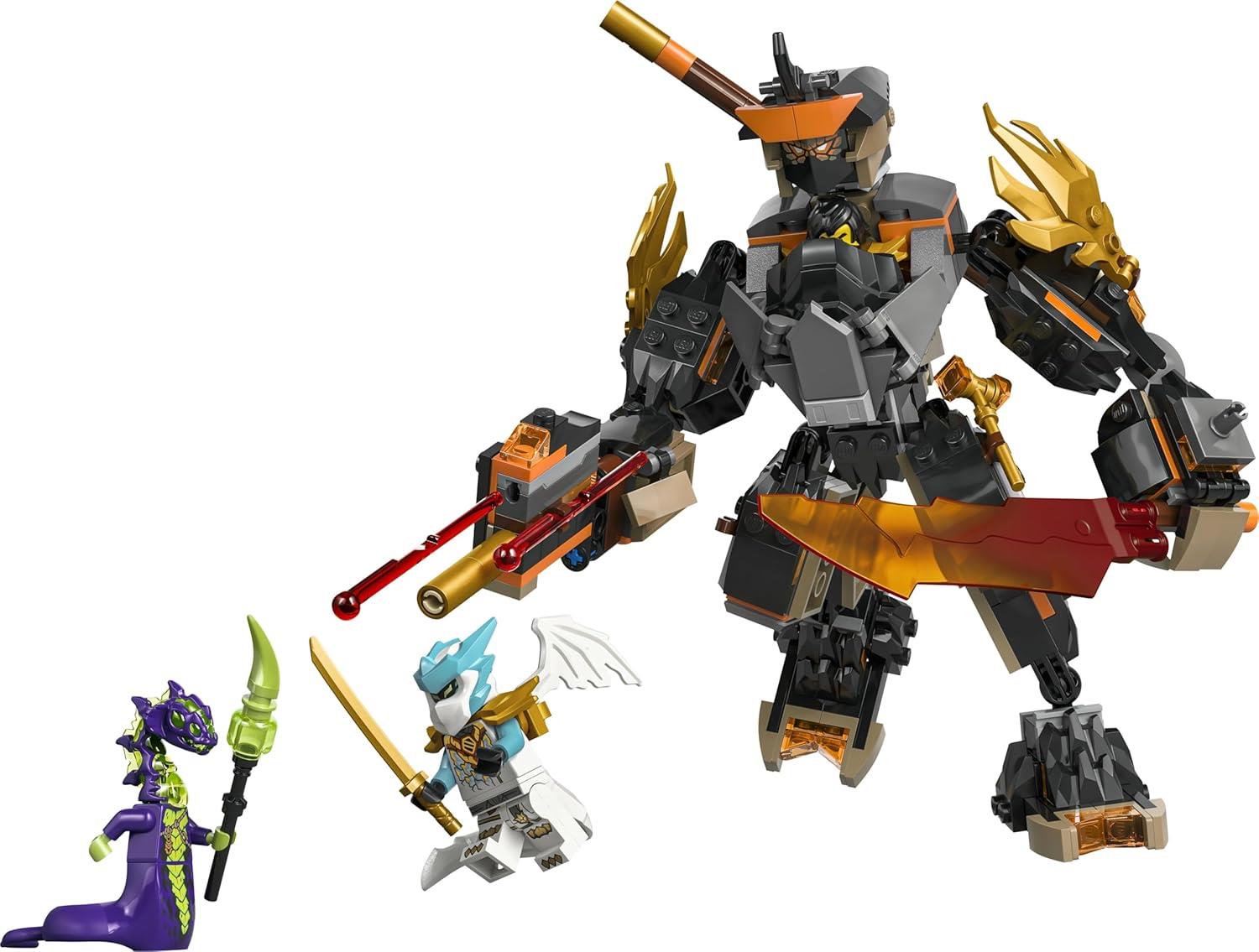 LEGO Ninjago Dragons Rising Cole's Mission Mech & Dragon Zane 71854