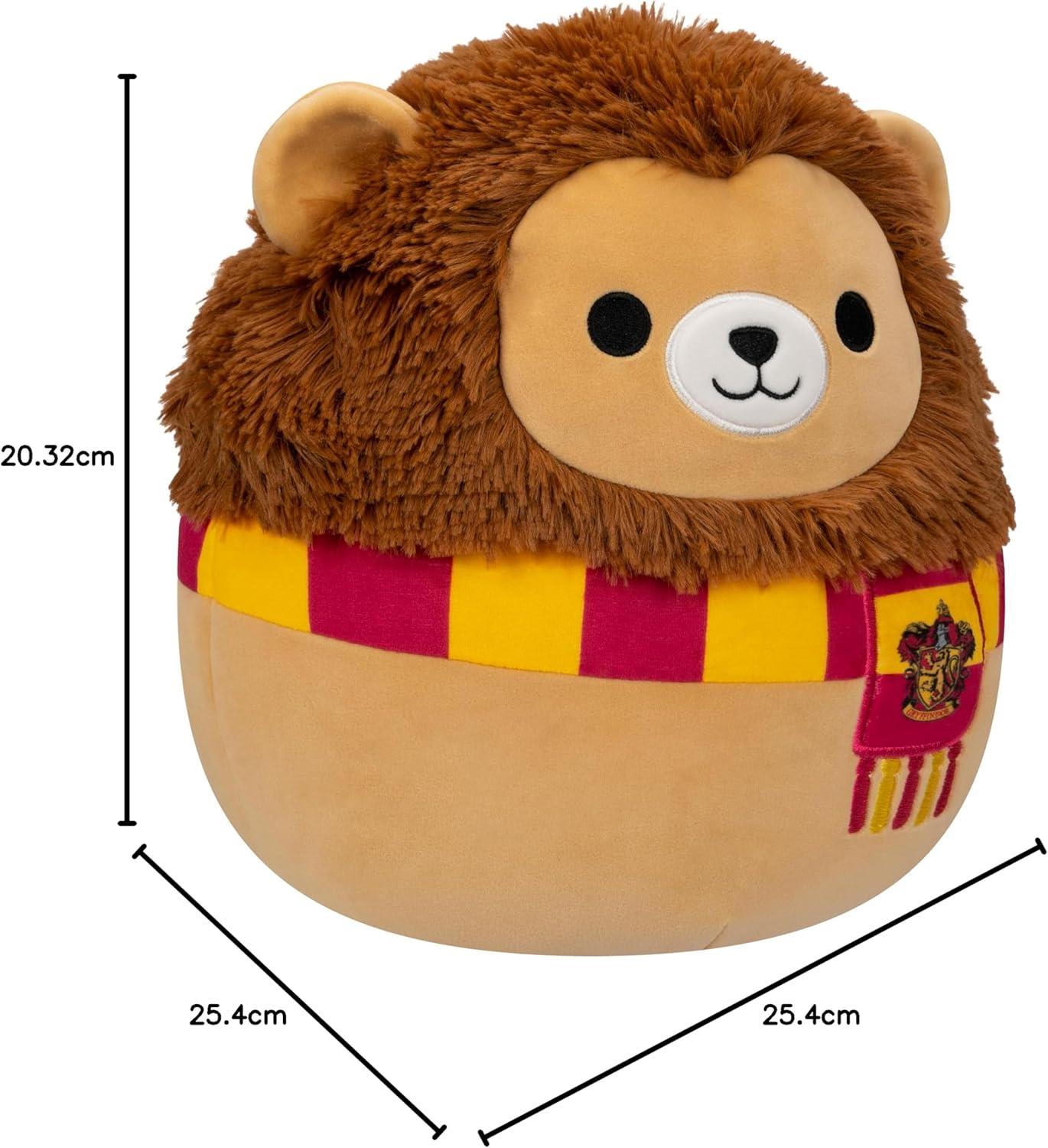 Squishmallows Original 10 Inch Harry Potter Gryffindor Lion Plush Toy