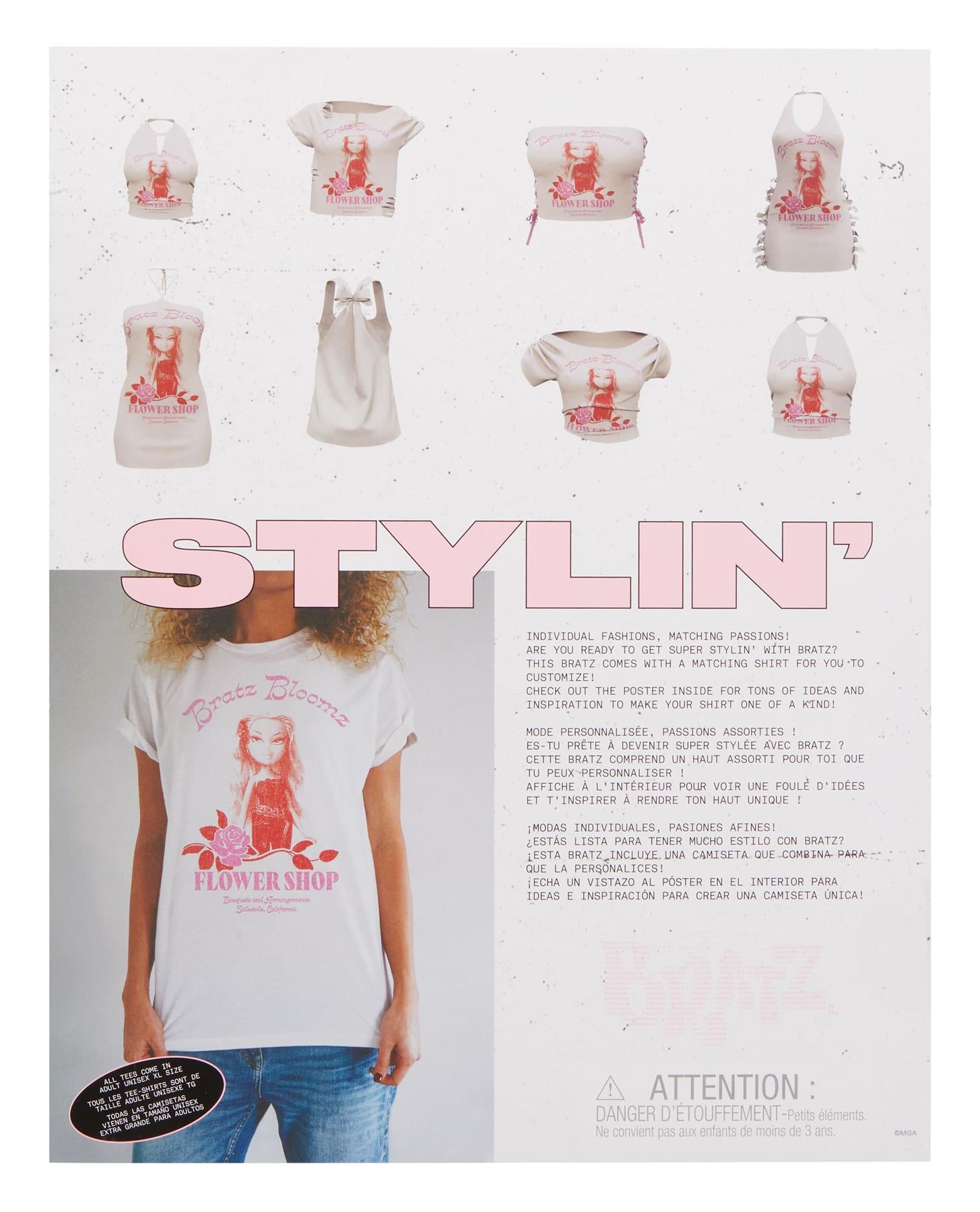 Bratz Stylin' Fashion Doll - Yasmin
