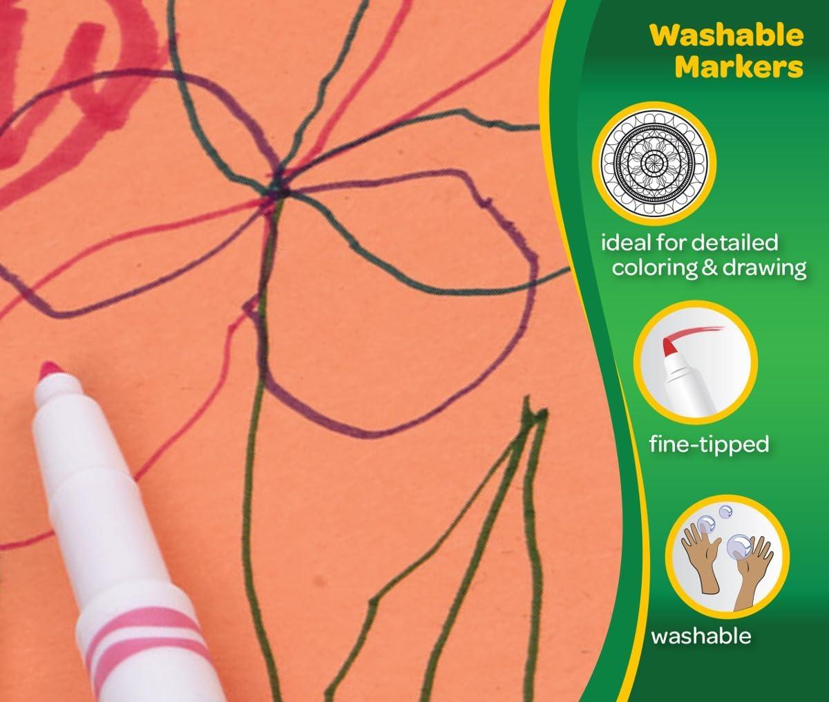 Crayola Ultra Clean Washable Markers 40 Pack