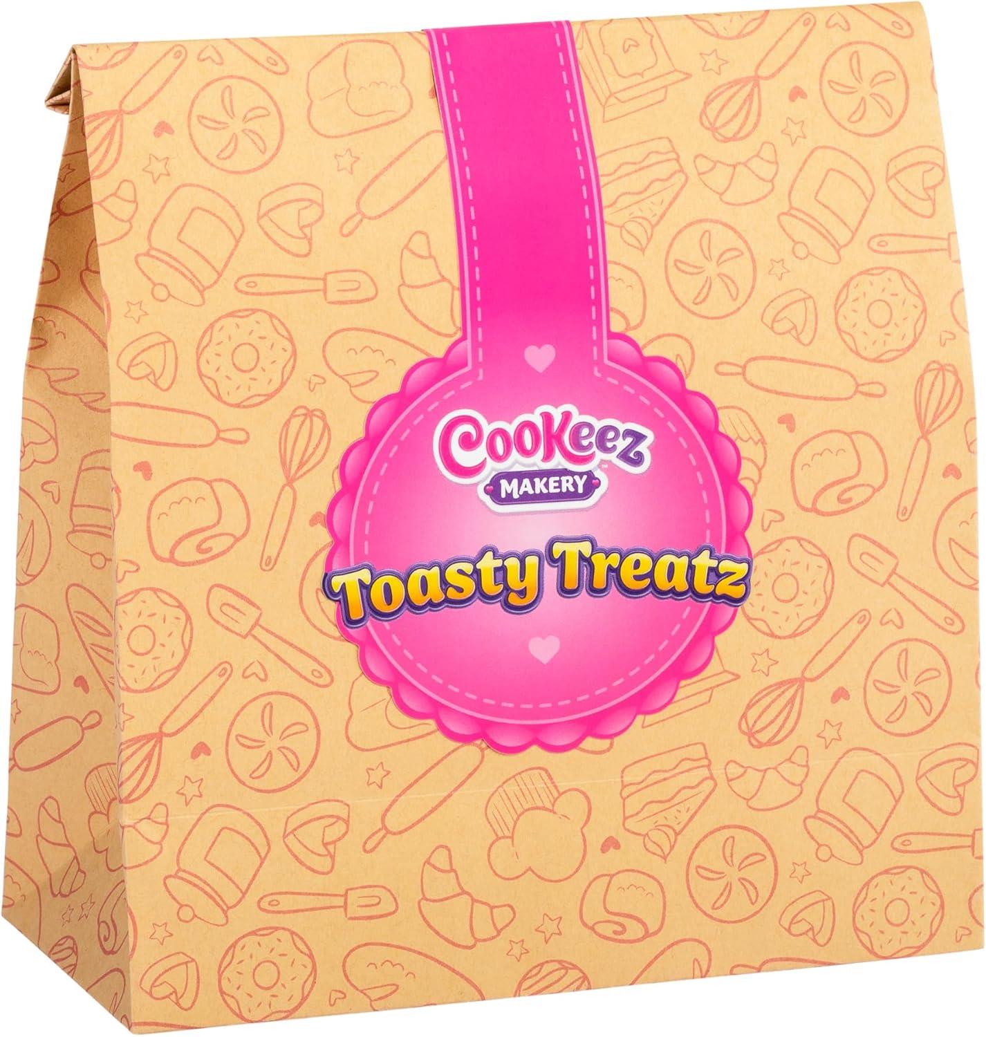 Cookeez Makery Toasty Treatz Toaster Twin Pack With Scented Plush