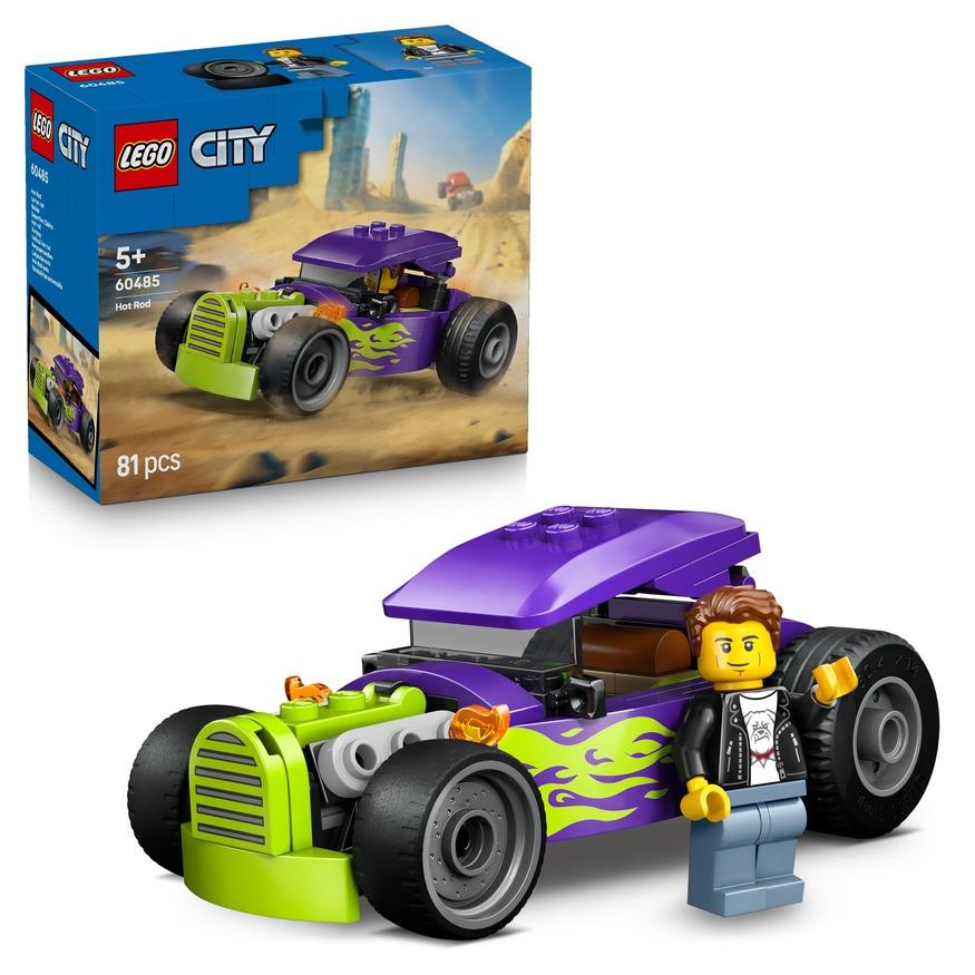 LEGO City Hot Rod Race Car Toy and Mini Figure 60485