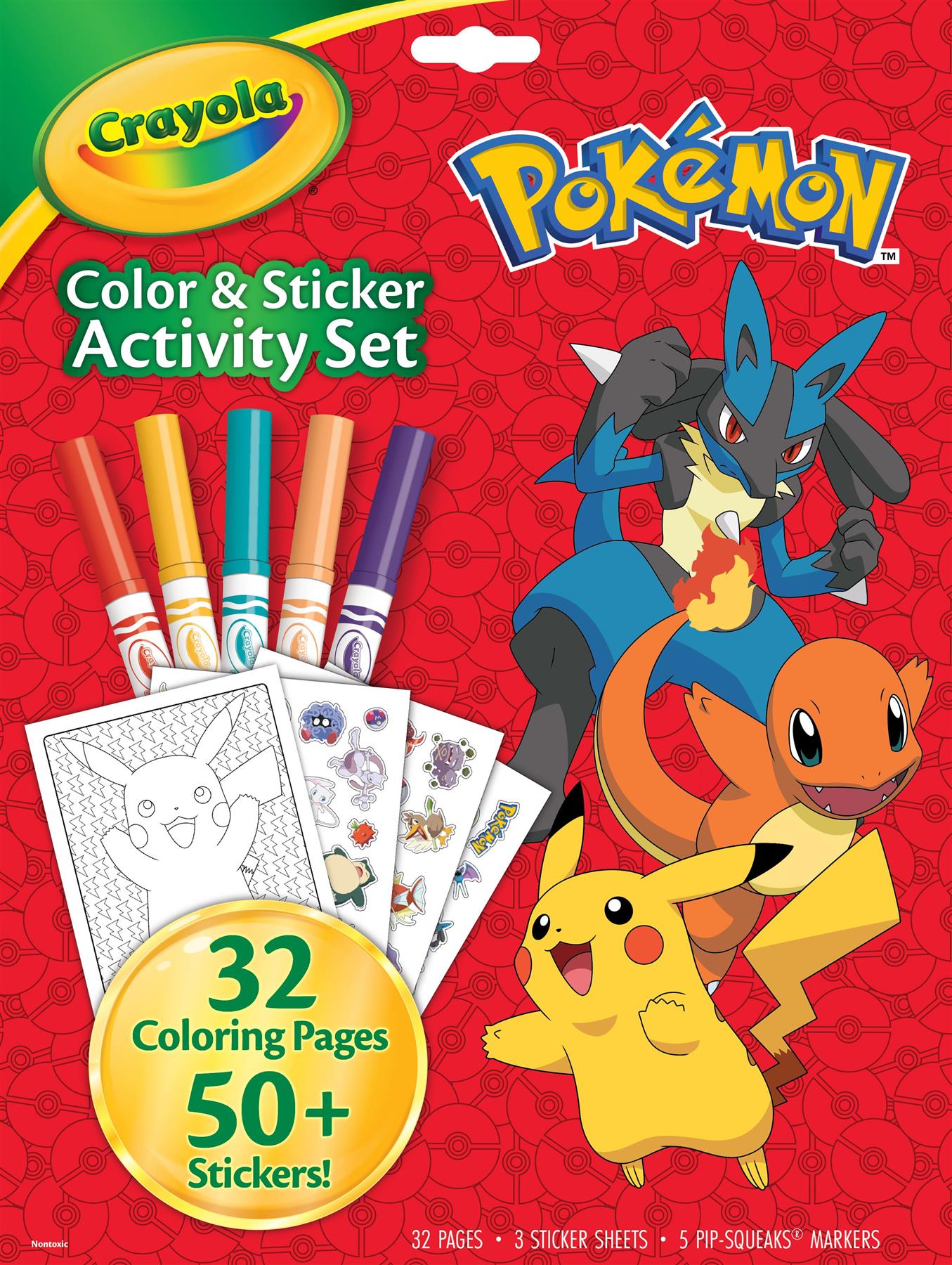 Crayola Pokémon Colour & Activity Kit