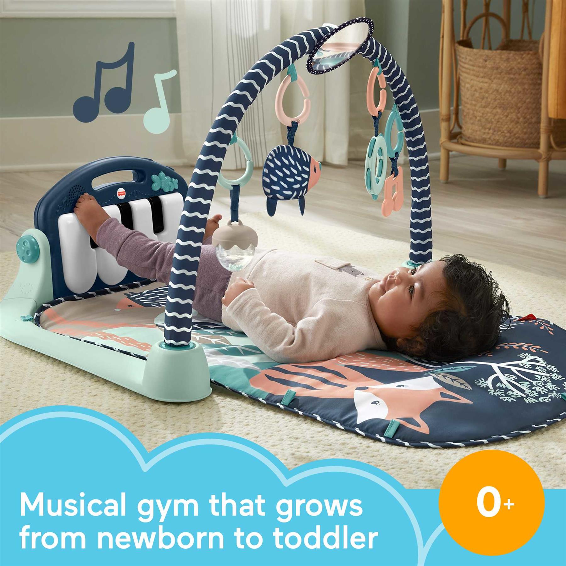 Fisher-Price Kick & Play Piano Gym Playmat