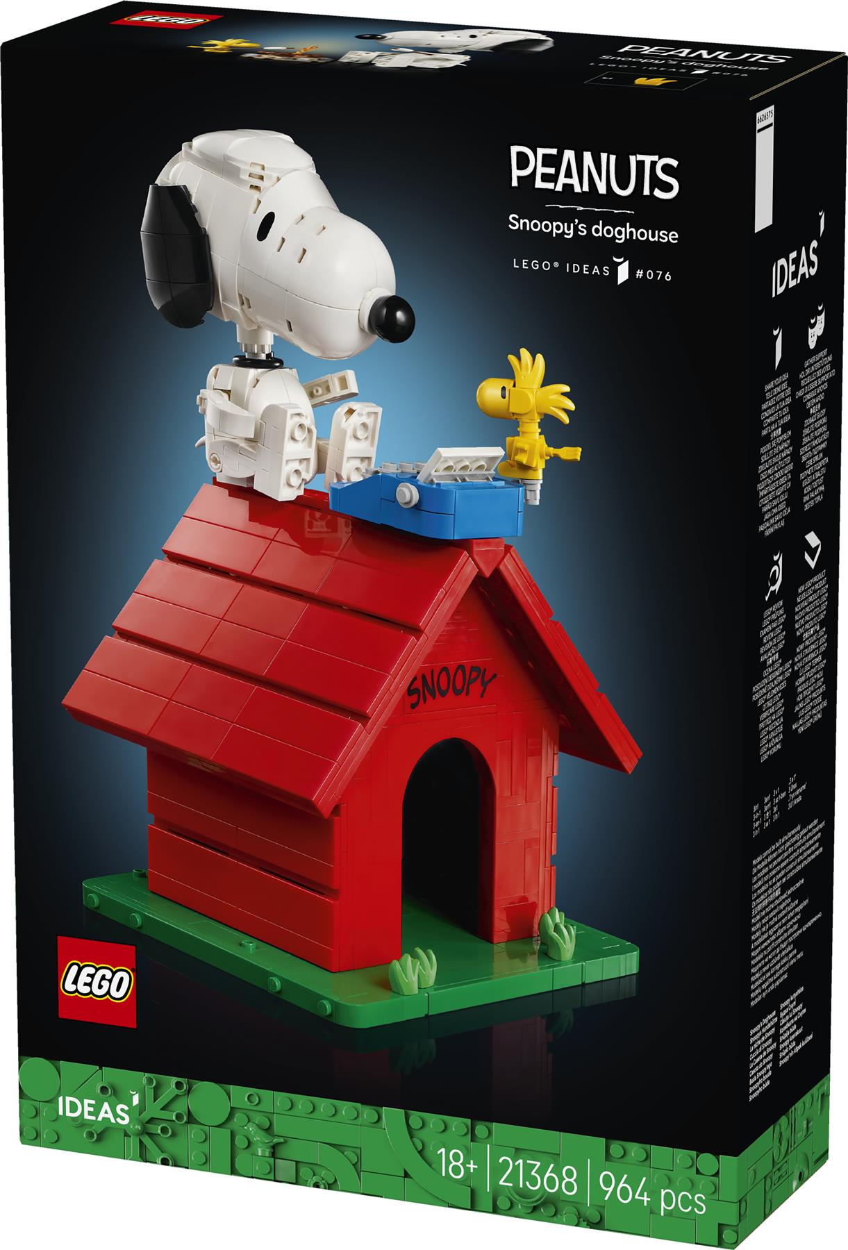 LEGO Ideas Peanuts: Snoopy's Doghouse 21368