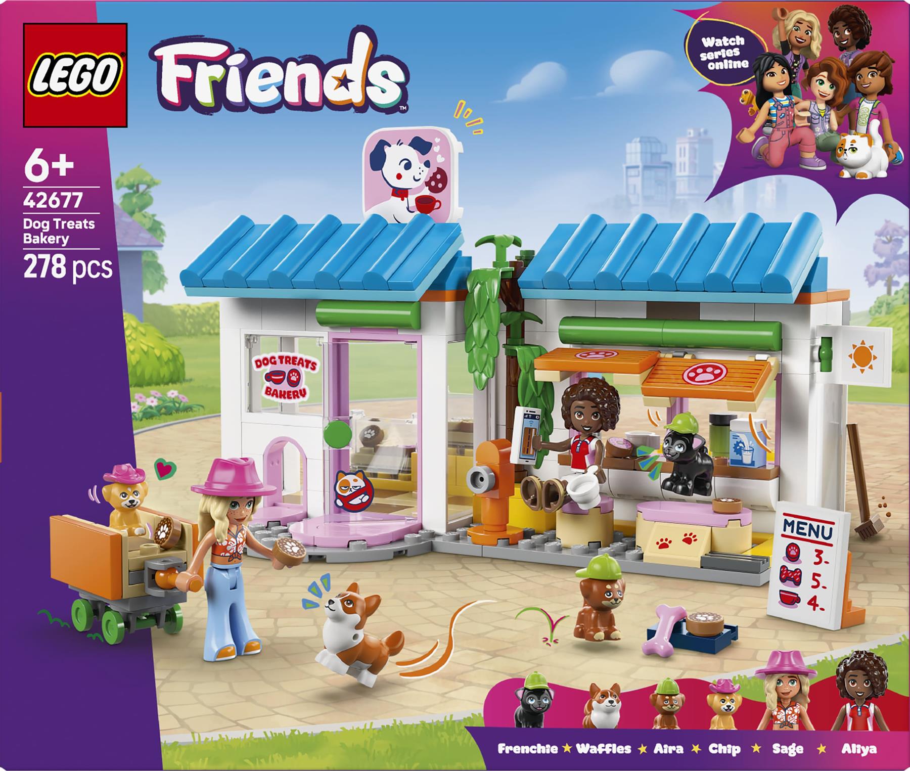 LEGO Friends Dog Treats Bakery 42677