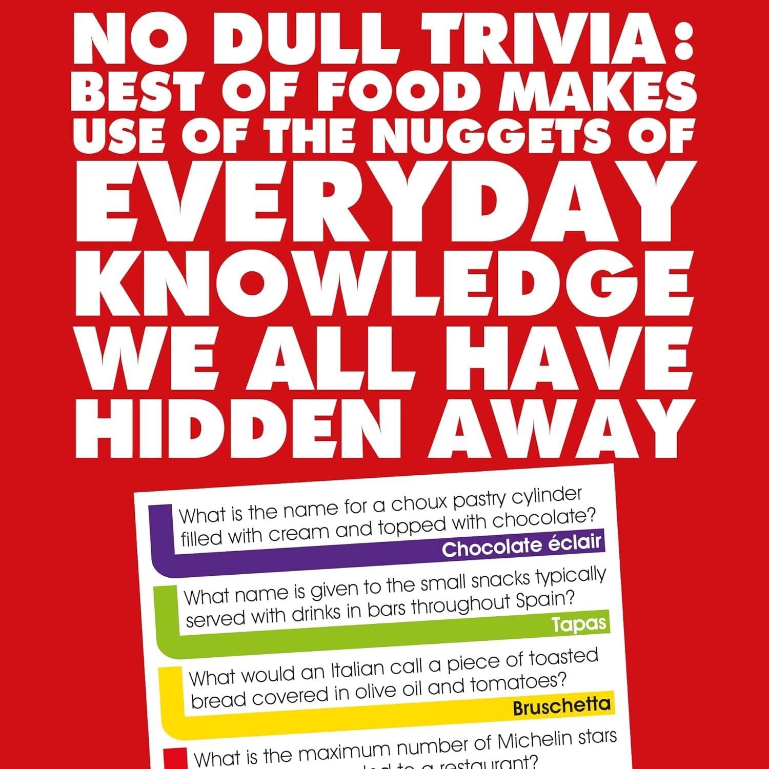 Drumond Park  The Best of Food Card Game