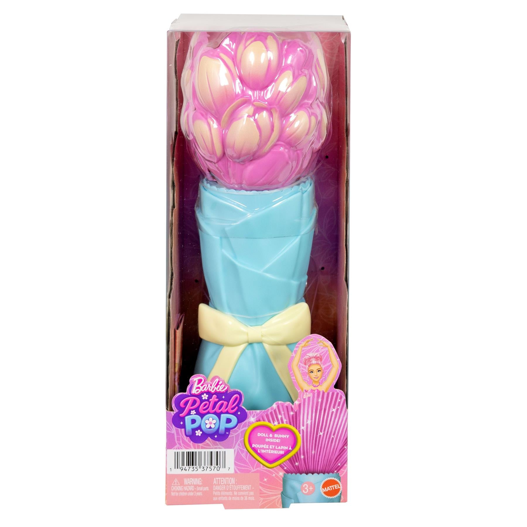 Barbie Petal Pop Scented Fashion Doll - Pink Tullip