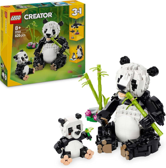 LEGO Creator 3in1 Wild Animals Panda Family 31165