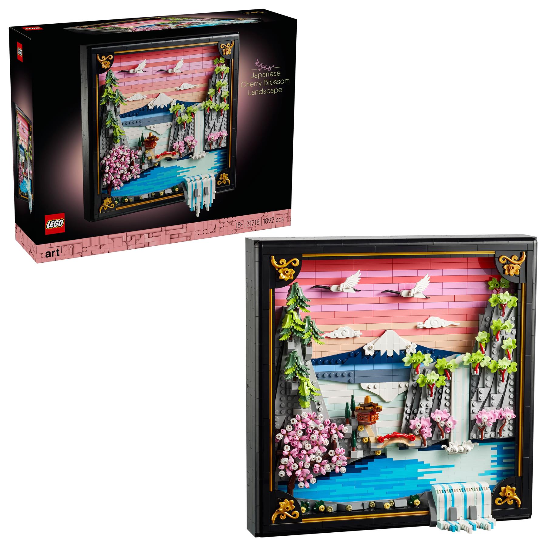 LEGO Art Japanese Cherry Blossom Landscape 31218