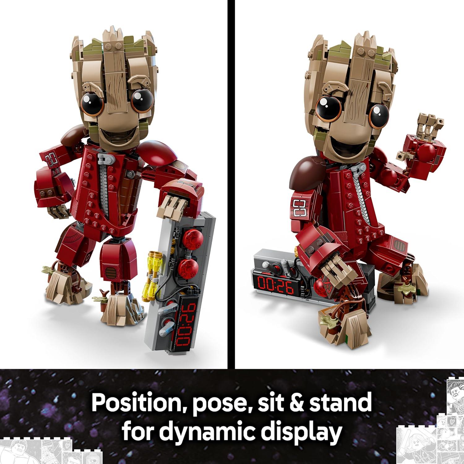 LEGO Marvel Ravager Jumpsuit Groot 76341