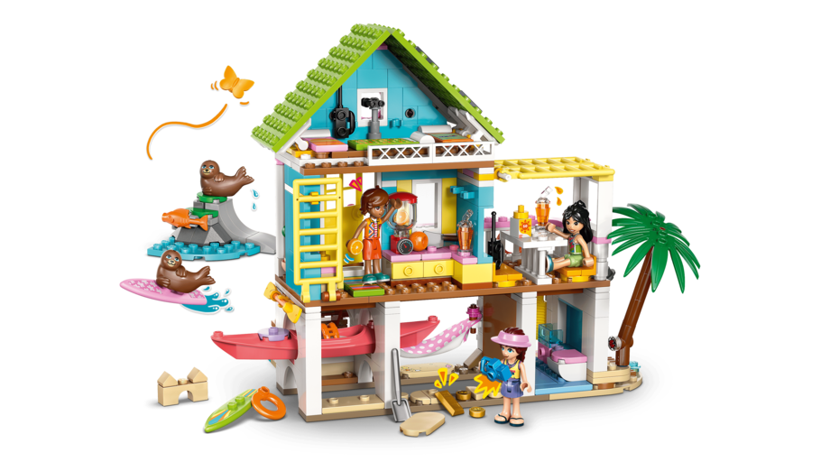 LEGO Friends Beach House with Seals Toy 42699