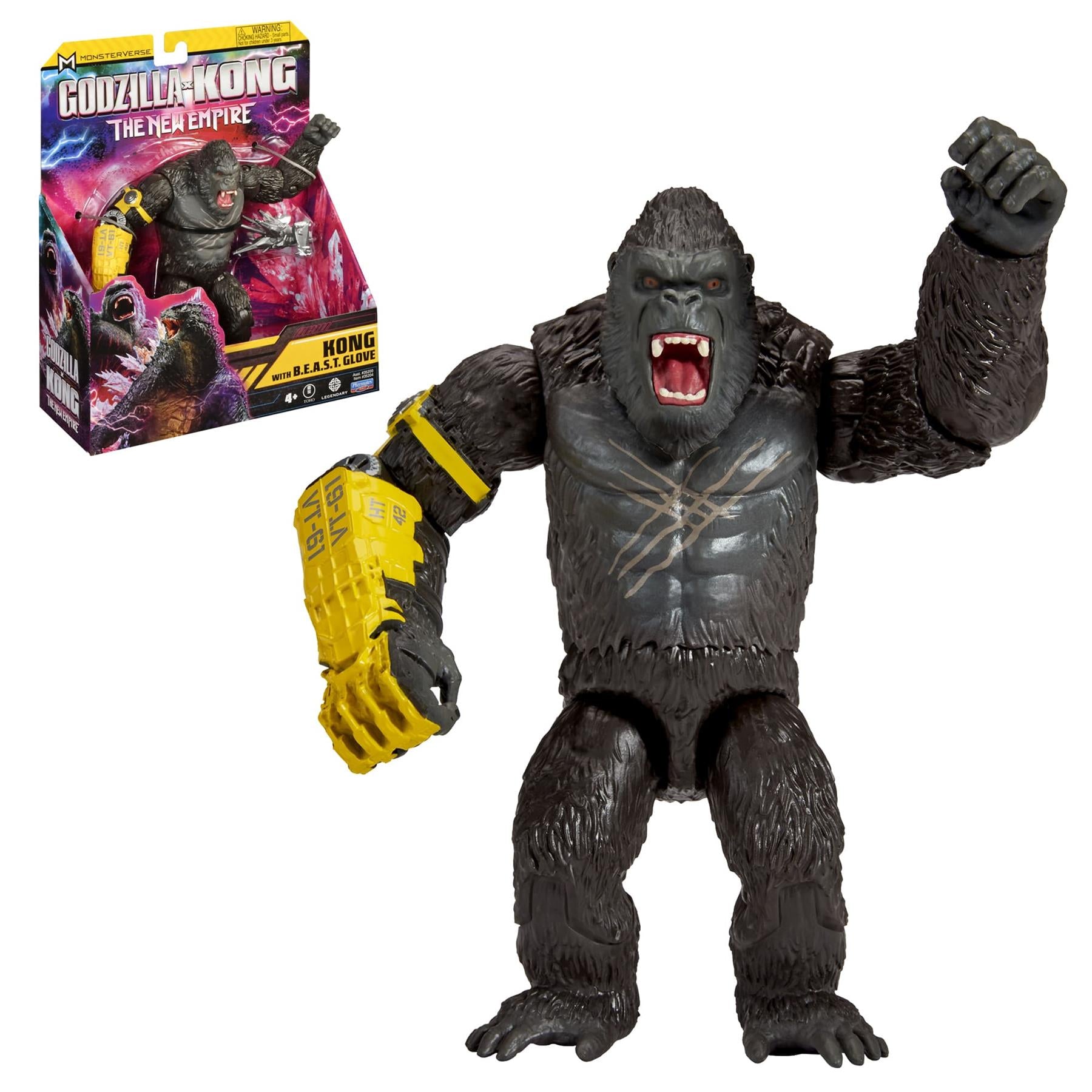 MonsterVerse Godzilla x Kong: The New Empire 6 inch Kong With Arm Brace Armour