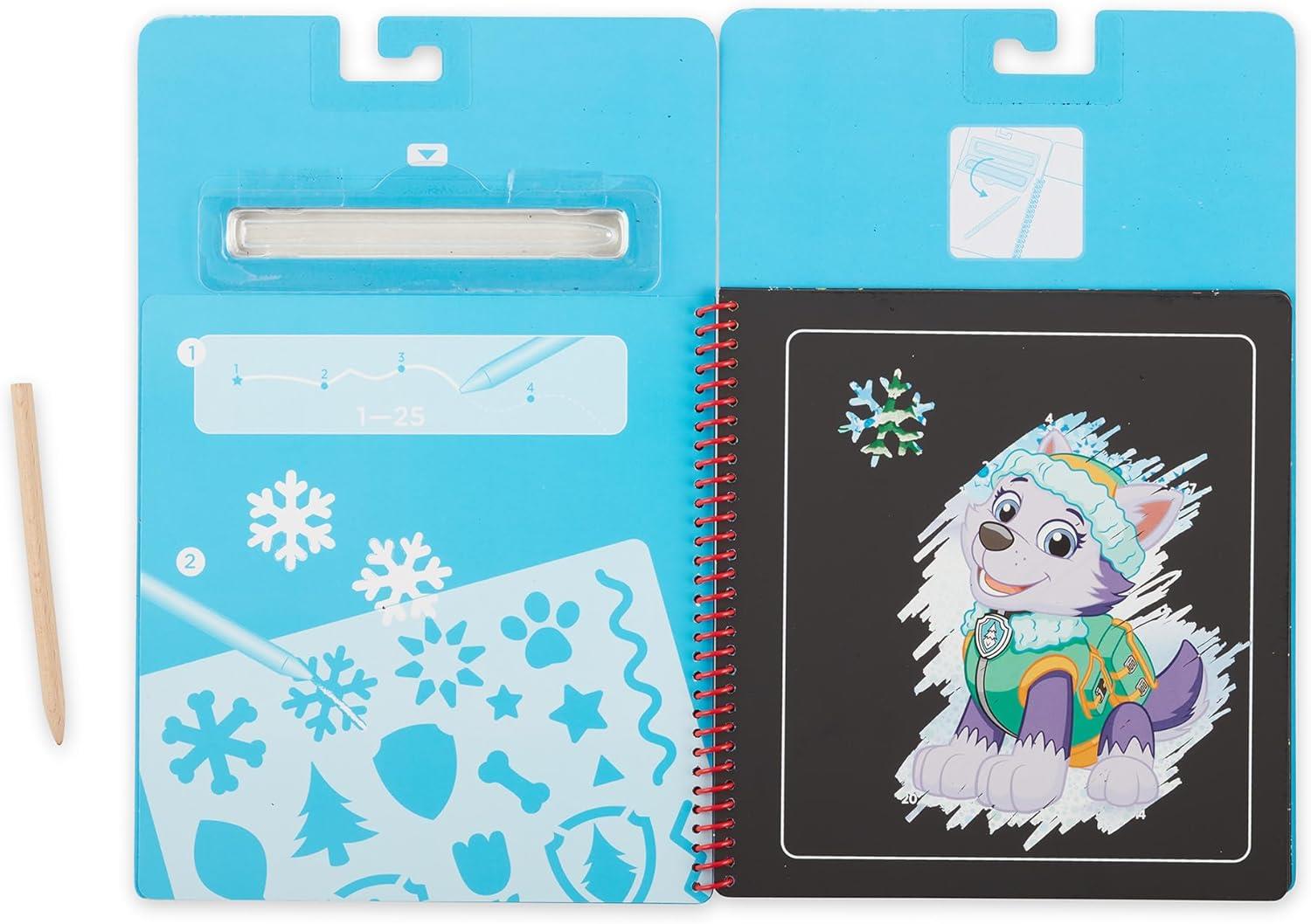 Melissa and Doug Paw Patrol Scratch Art Pad Skye