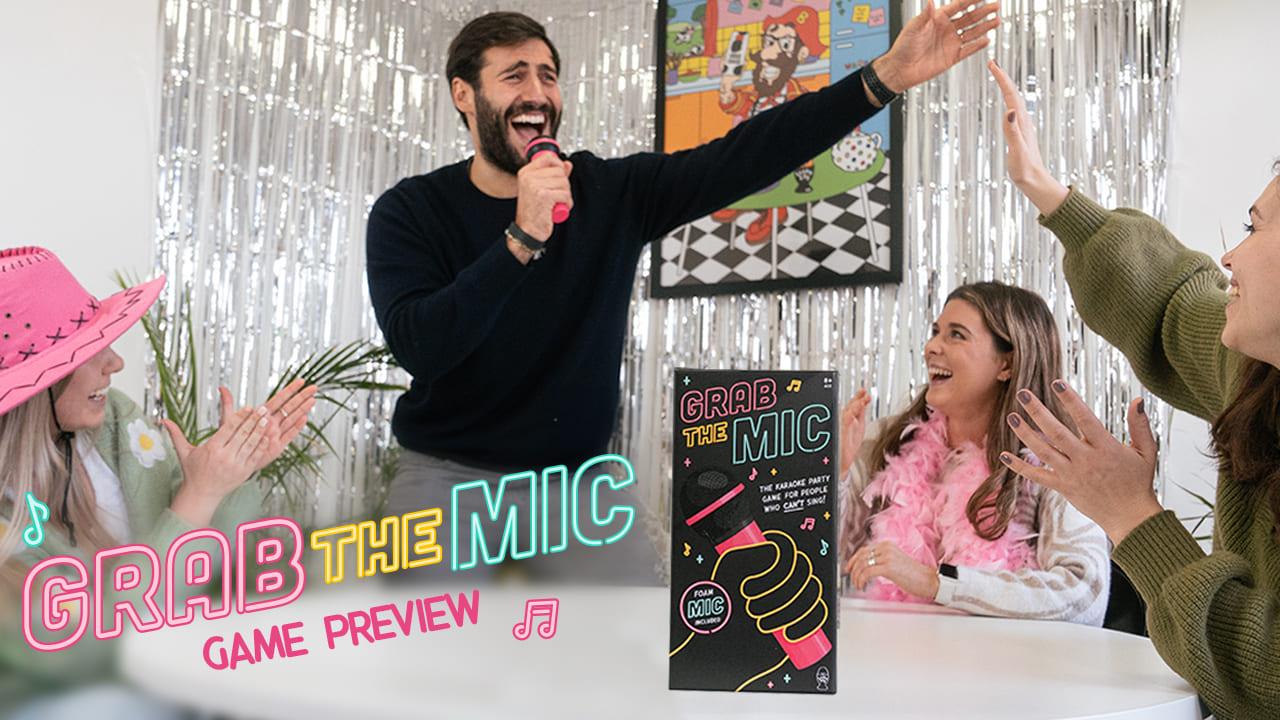 Grab The Mic Karaoke Card Game