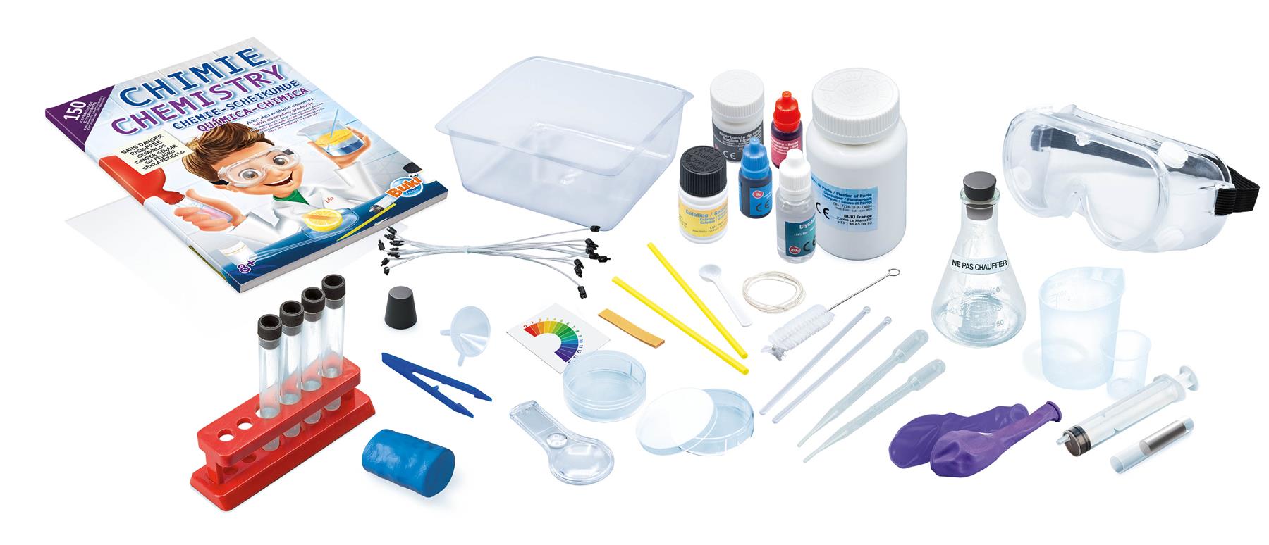Buki France Chemistry with 150 Experiments