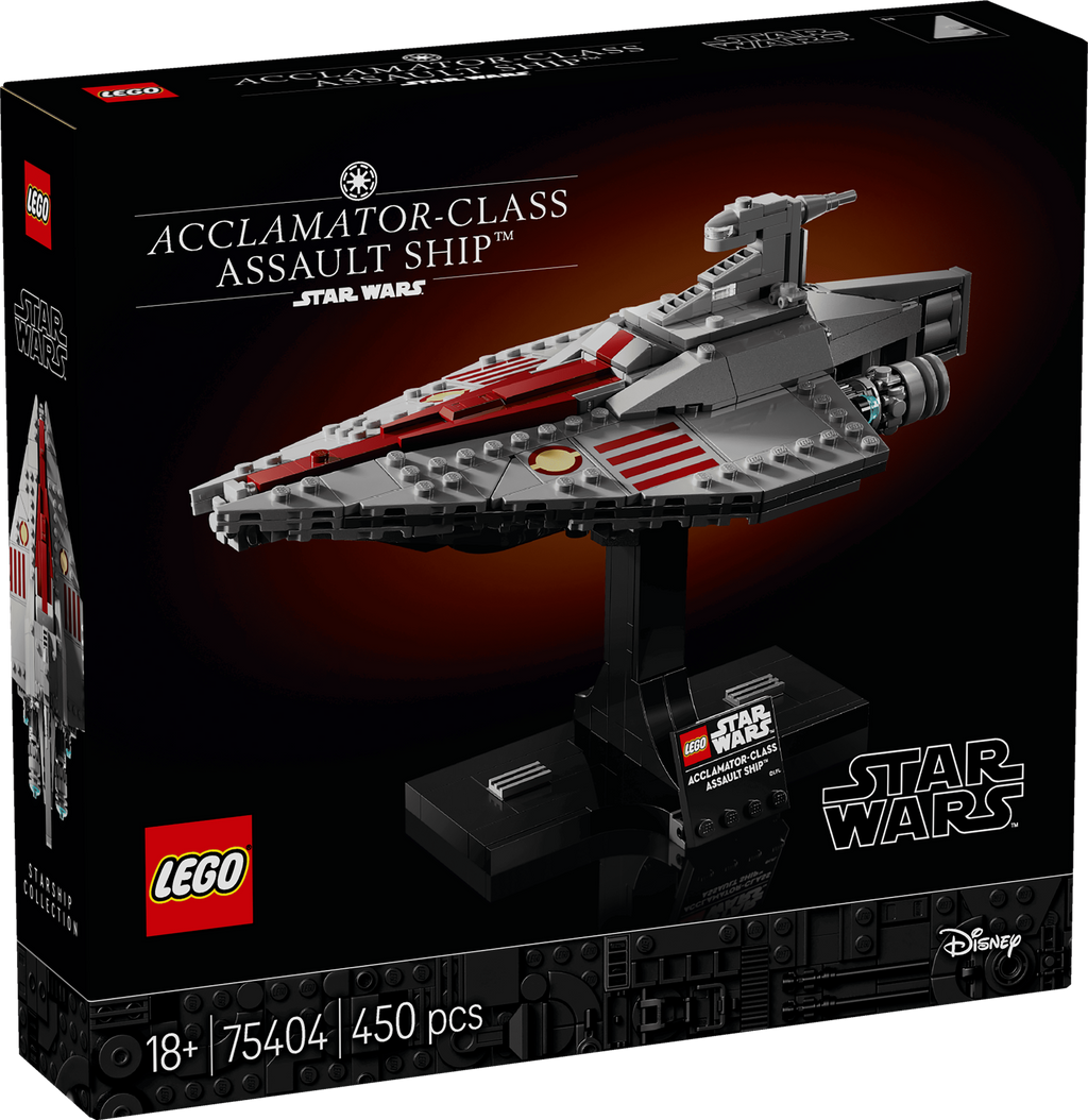 LEGO Star Wars Acclamator-Class Assault Ship Model Set 75404