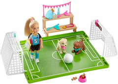 Barbie Chelsea Football Playset