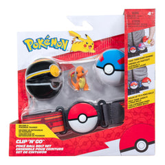 Pokemon Clip 'N' Go Belt Set - Charmander