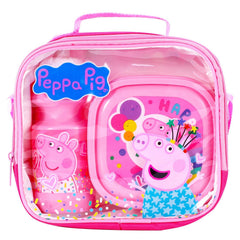 Peppa Pig 3 Piece Lunch Bag Set