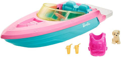 Barbie Boat with Puppy & Accessories