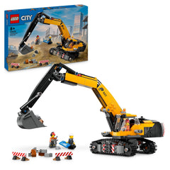 LEGO City Yellow Construction Excavator 60420