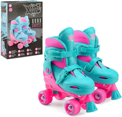 Xootz Pink Quad Skates- Medium