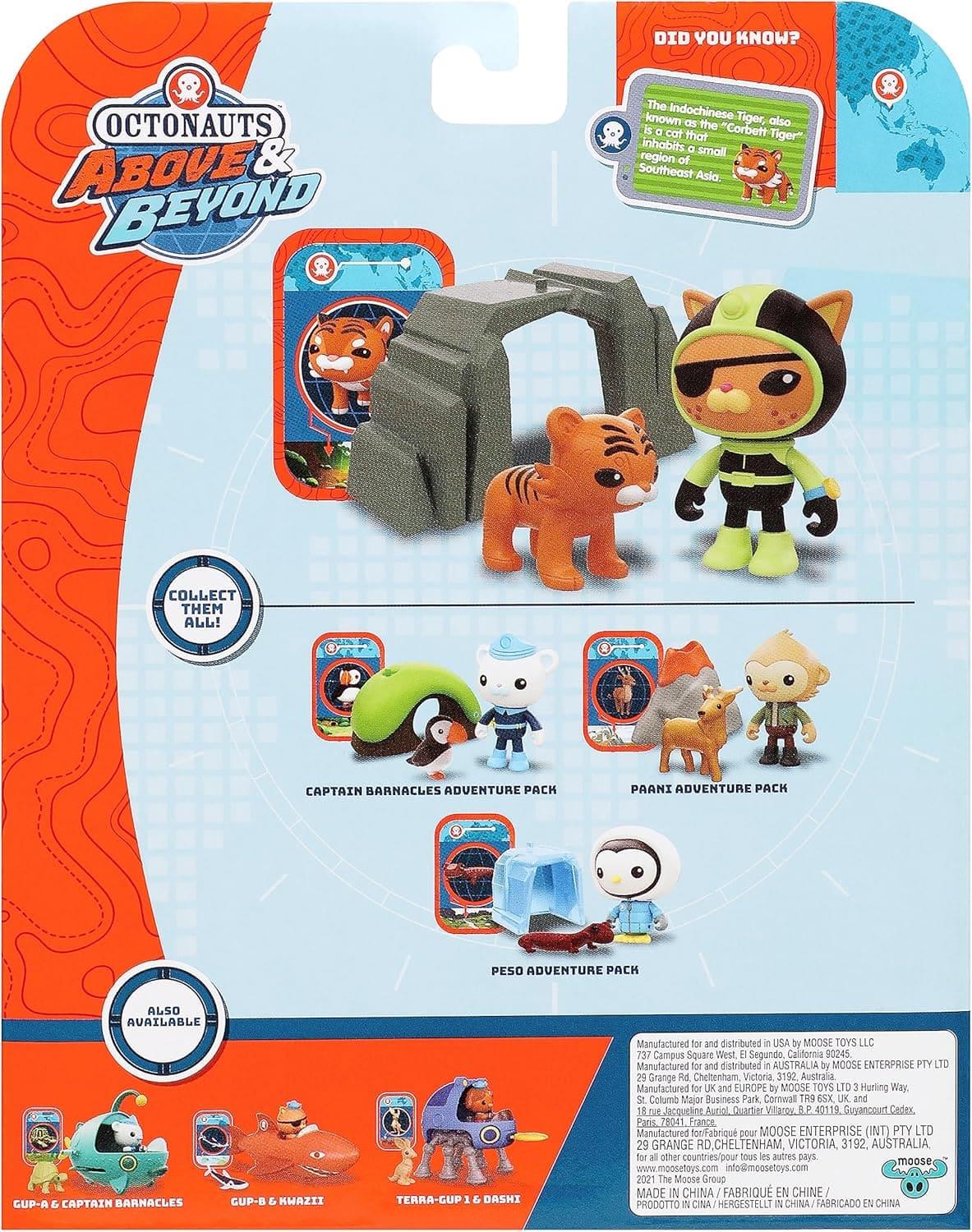 Kwazii & Gup B Adventure Pack Octonauts Above \u0026 Beyond | Toy Figure Multi-Pack | Includes