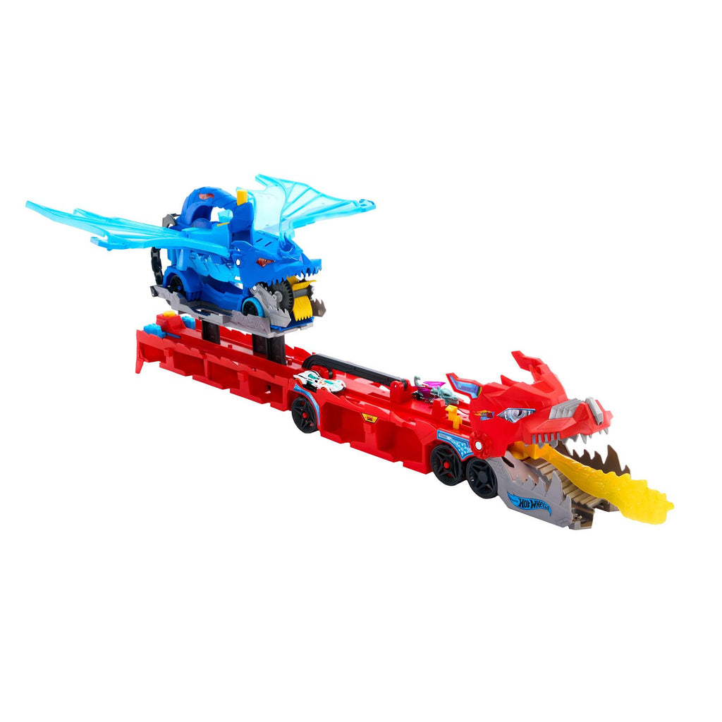 Hot Wheels Ultimate Dual Dragon Transporter – BargainMax