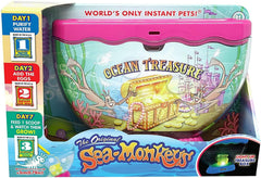 Sea Monkeys Pink Light Up Ocean Treasure Tank