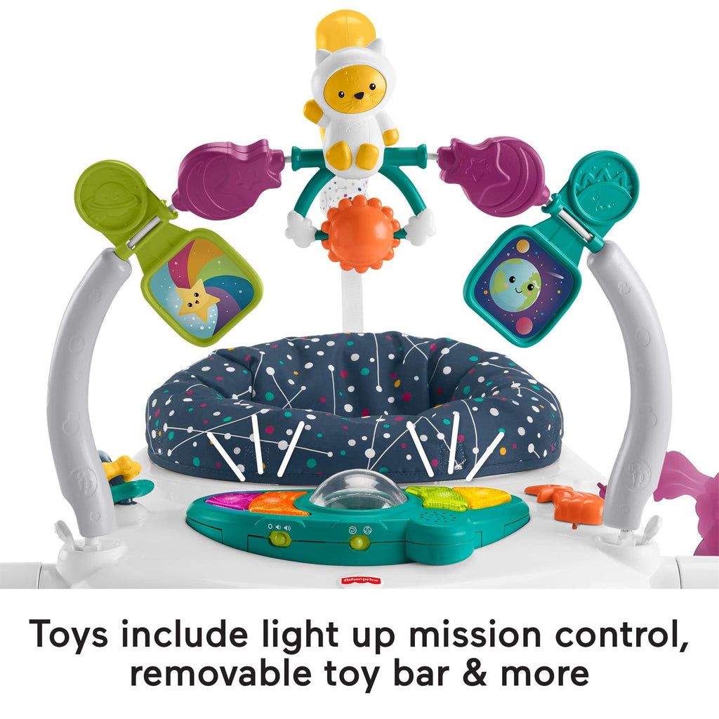 Fisher-Price Astro Kitty SpaceSaver Jumperoo – BargainMax