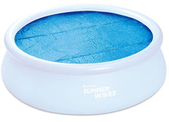 Summer Waves 10ft Solar Quick Set Pool Cover