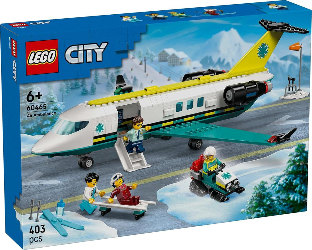 LEGO City Emergency Air Ambulance Airplane 60465 – BargainMax