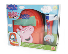 Peppa Pig Microphone and Beauty Backpack