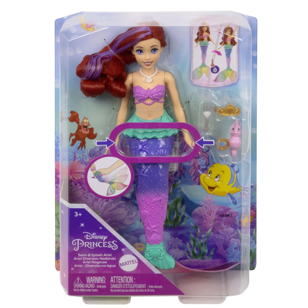 Disney Princess Swim Splash Ariel Doll – BargainMax