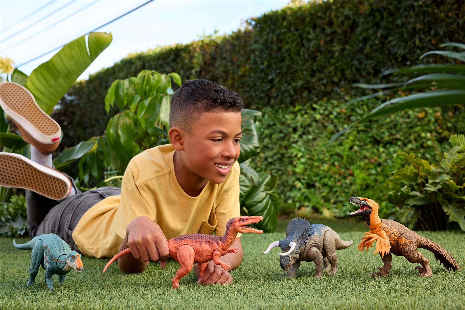 Jurassic World Rebirth Wild Roar Nasutoceratops Dinosaur Action
