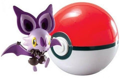 Pokemon Clip n Carry Poke Ball - Noibat and Poke Ball Figure