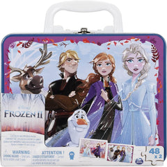 Disney Frozen Two 48 Piece Puzzle Tin