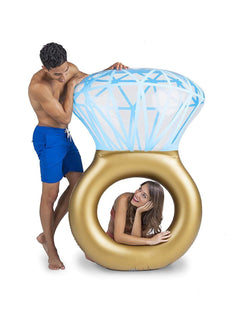 Inflatable Bling Ring Pool Float