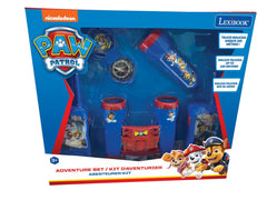 Paw Patrol Adventure set with Walkie Talkies up to 120m, binoculars and compass