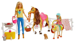 Barbie Hugs & Horses Doll Playset