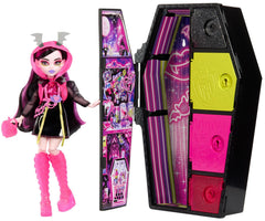 Monster High Skulltimate Secrets Neon Frights Fashion Doll - Draculaura