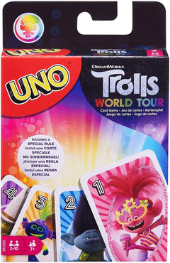 Uno Trolls 2 Card Game