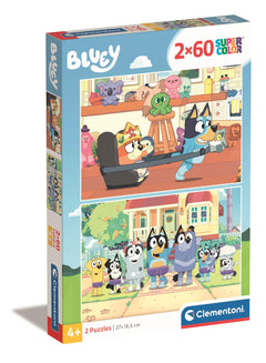 Bluey 2x60 Pieces Puzzle
