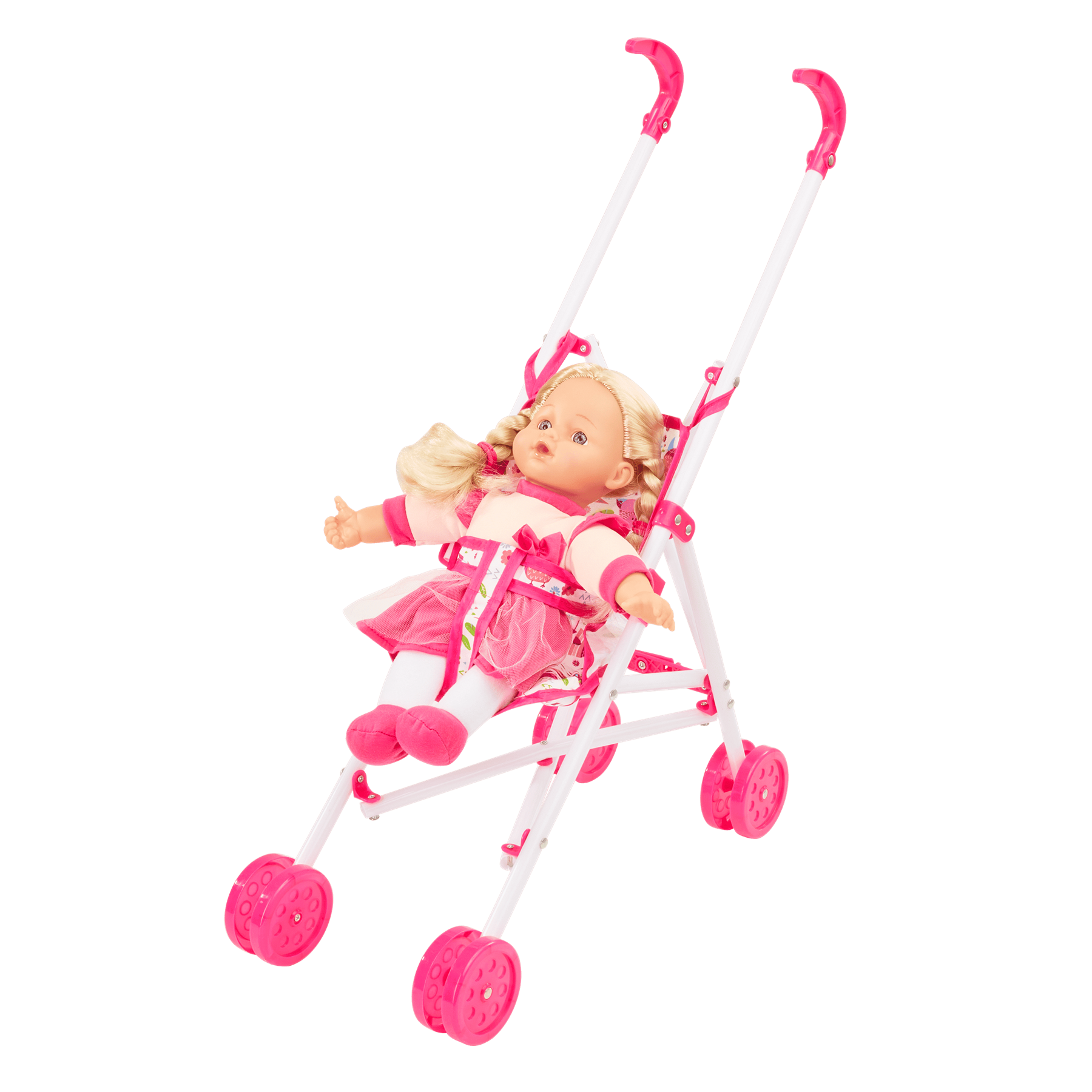 Dolls World 8216 Steppdecke & Kissen-Set Für Puppen Bis 46 Cm – Exklusiver Bedruckter Stoff